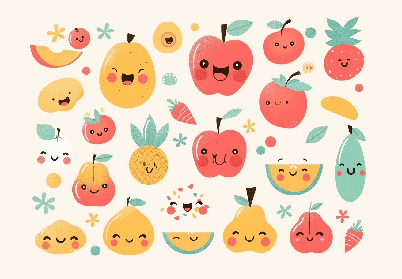 Fruit 121 original repeating artwork