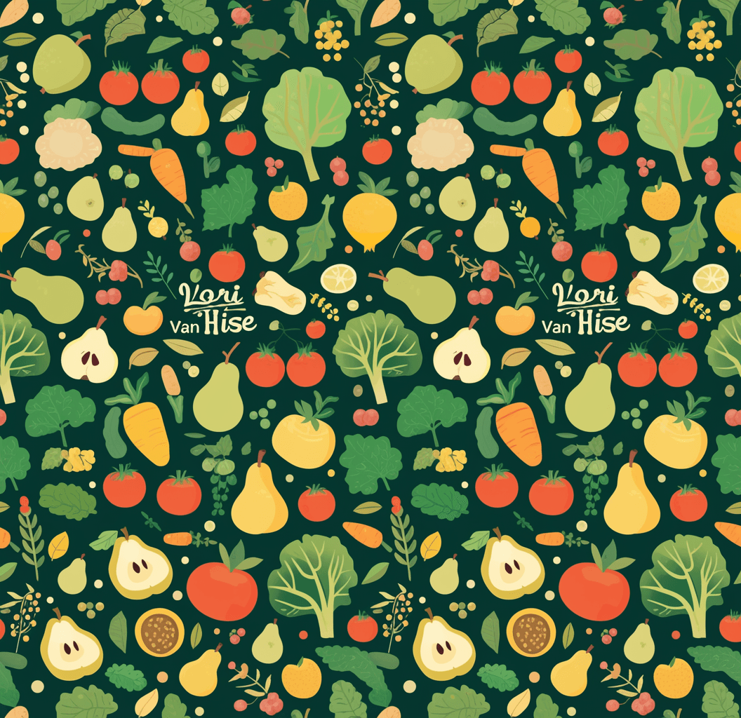 Fruit Studio original repeating artwork