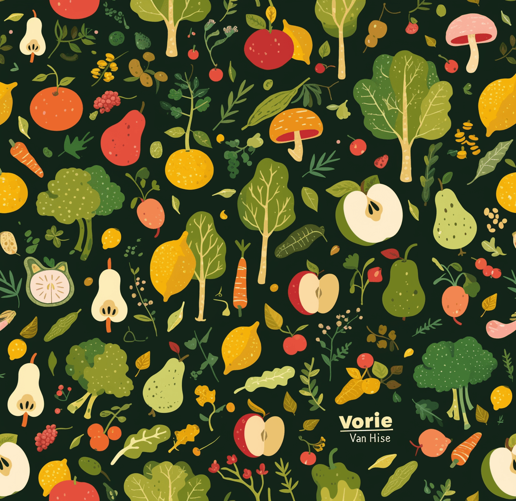 Fruit Rest original repeating artwork