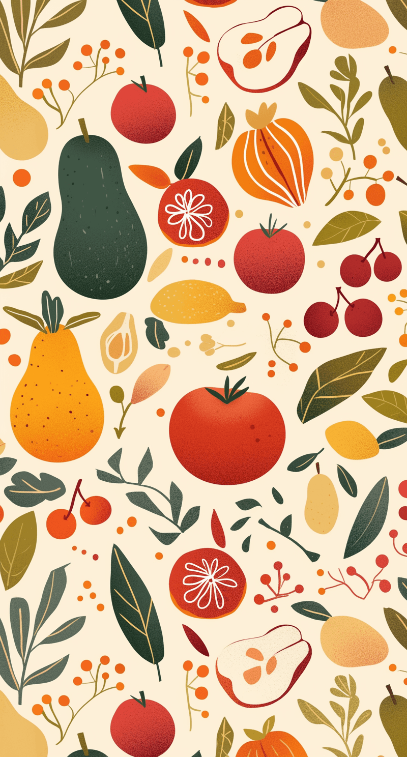 Fruit Pop original repeating artwork