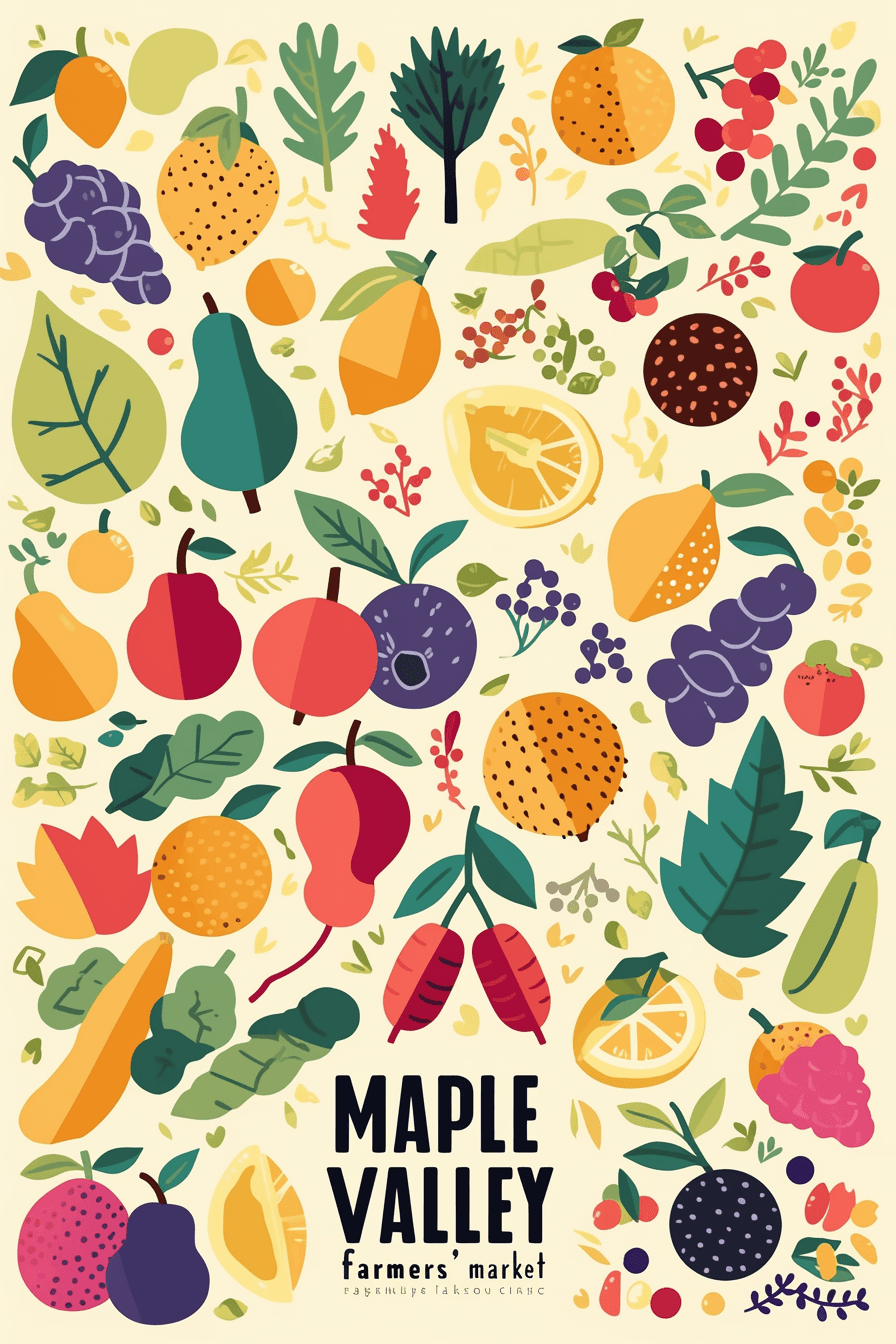 Fruit 144 original repeating artwork