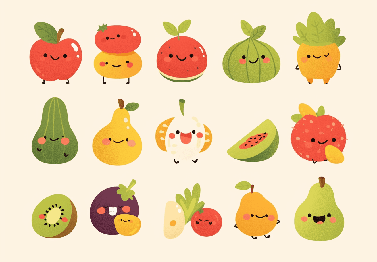 Fruit 136 original repeating artwork