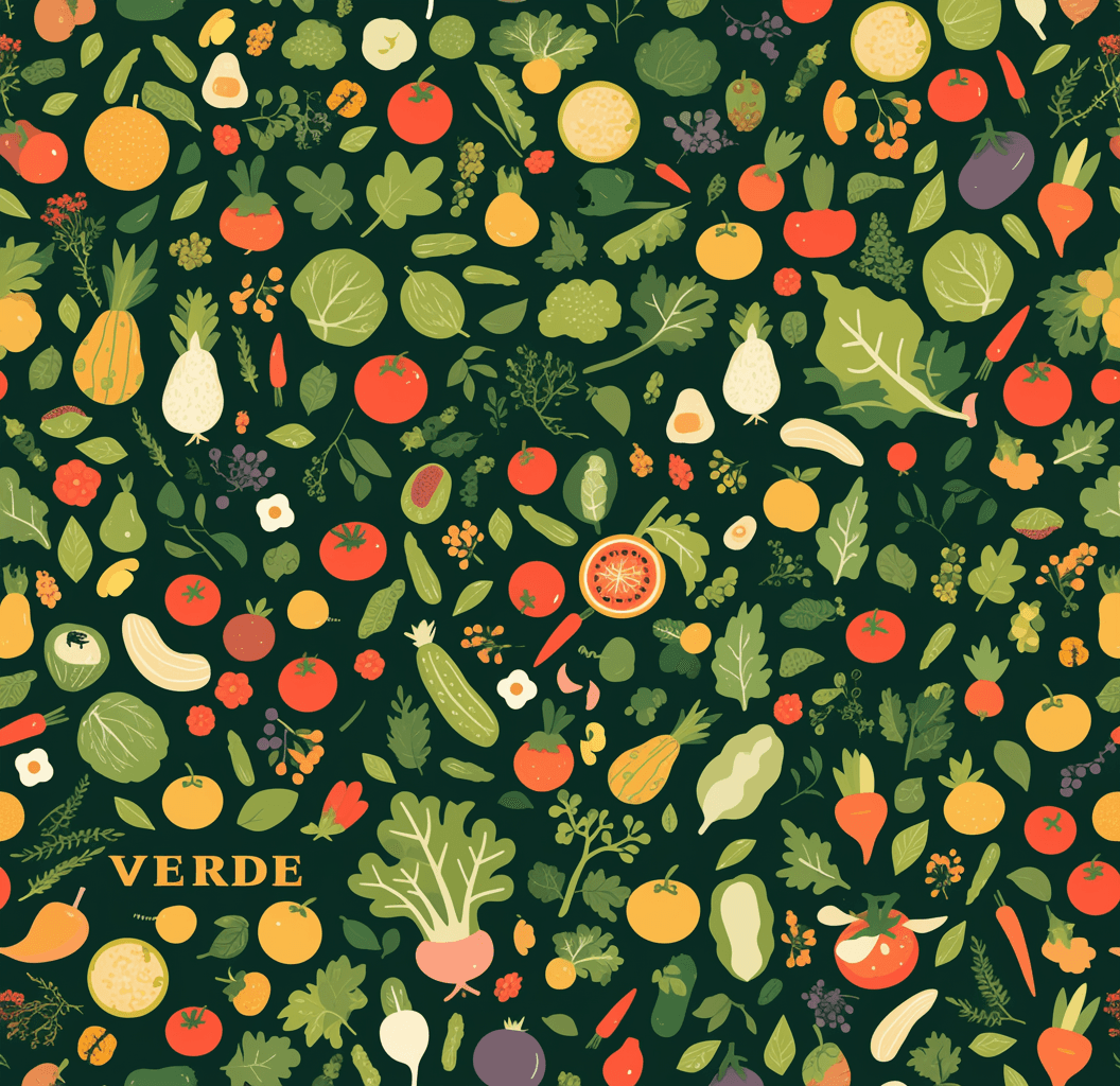 Veggies 011 original repeating artwork