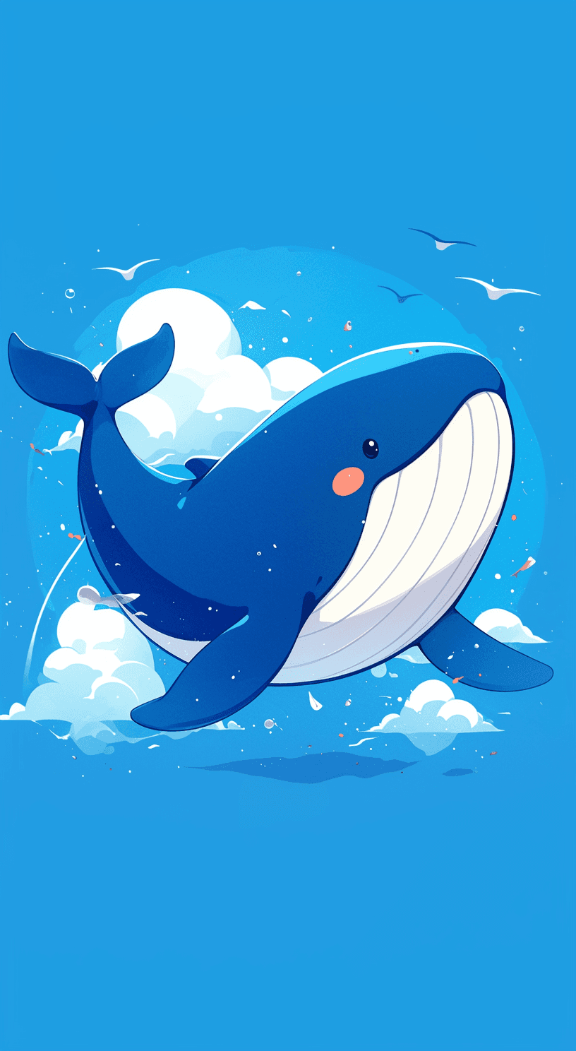 Dolphin Shine original repeating artwork