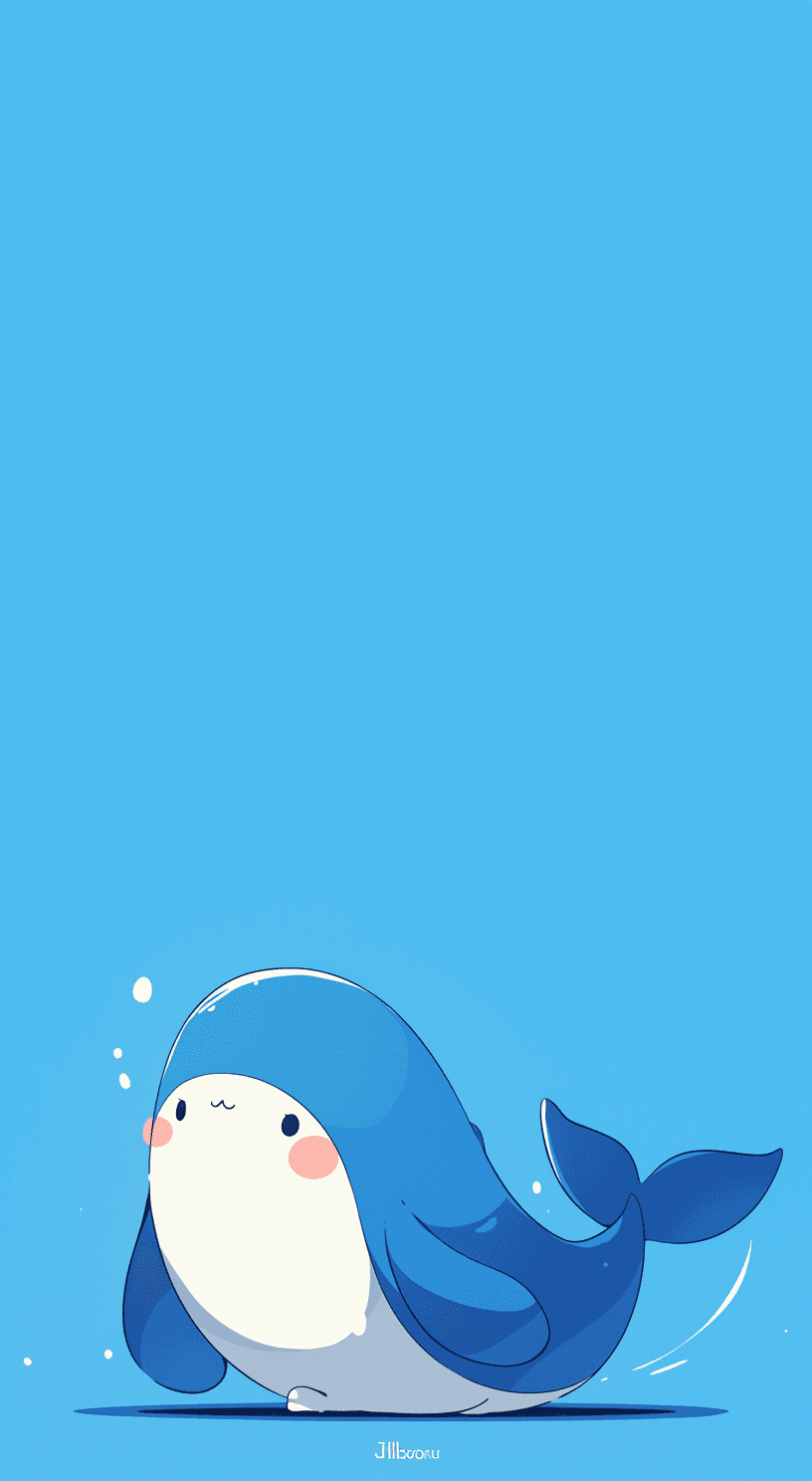 Dolphin Parade original repeating artwork