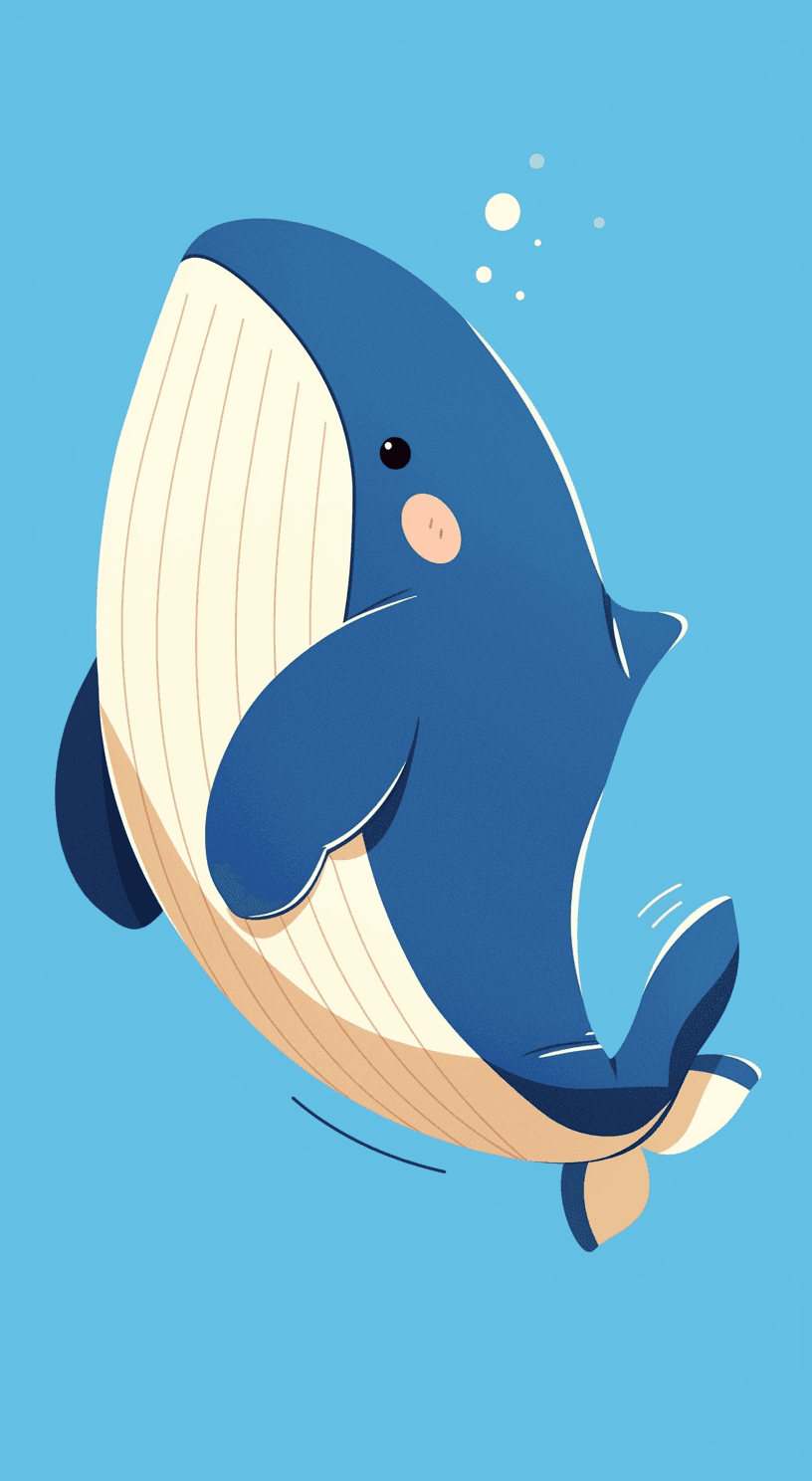 Dolphin Party original repeating artwork