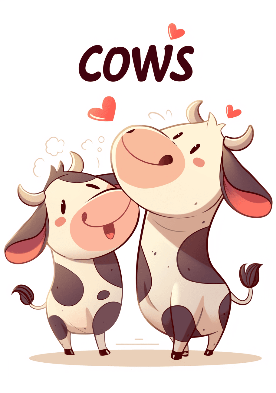 Cow Bounce original repeating artwork