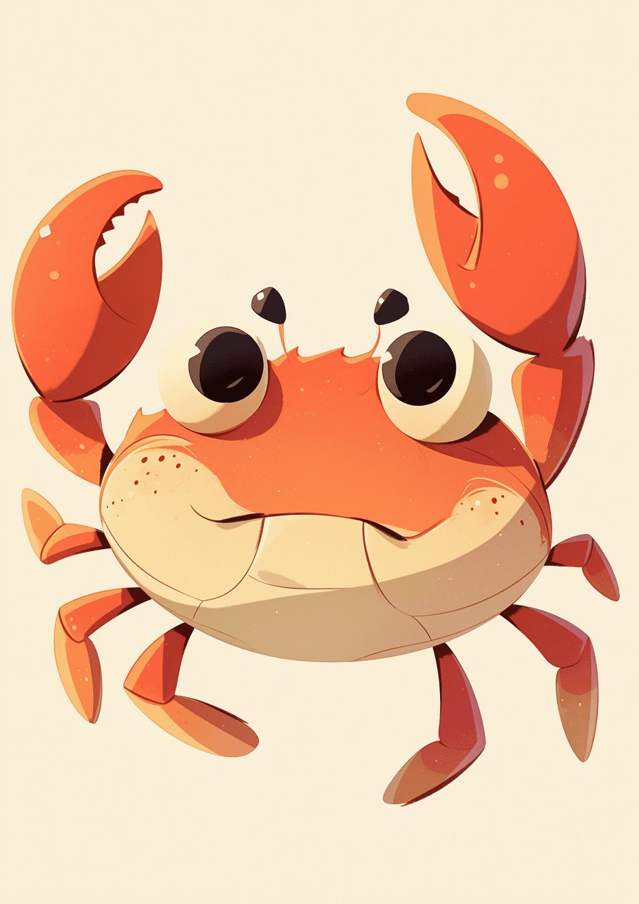 Crab Sprint original repeating artwork