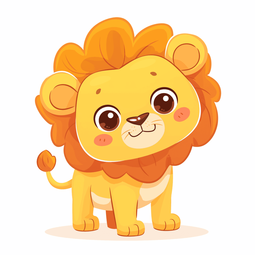 Lion Echo original repeating artwork