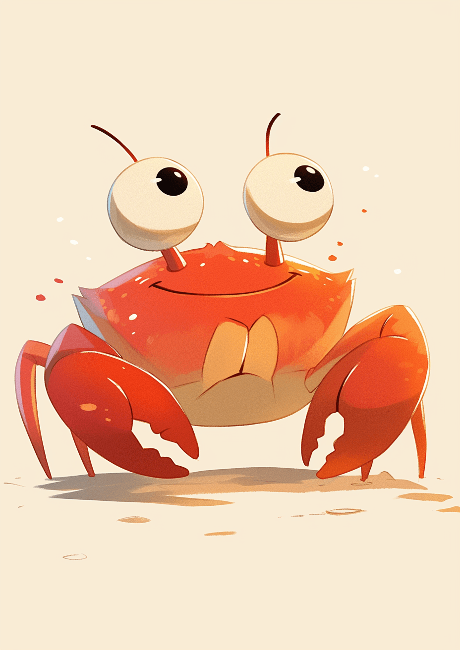 Crab Fair original repeating artwork