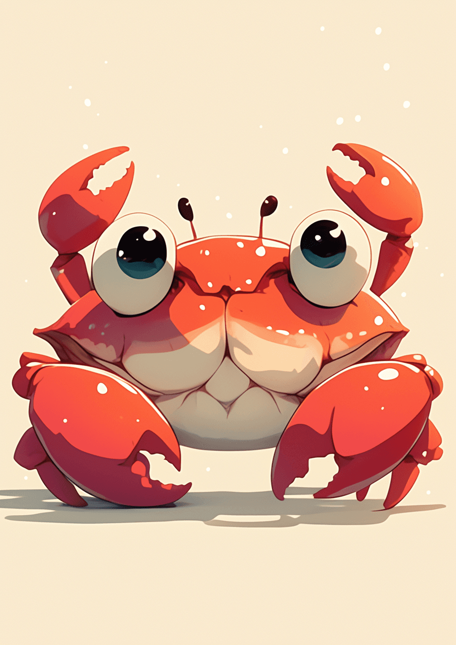 Crab Dash original repeating artwork