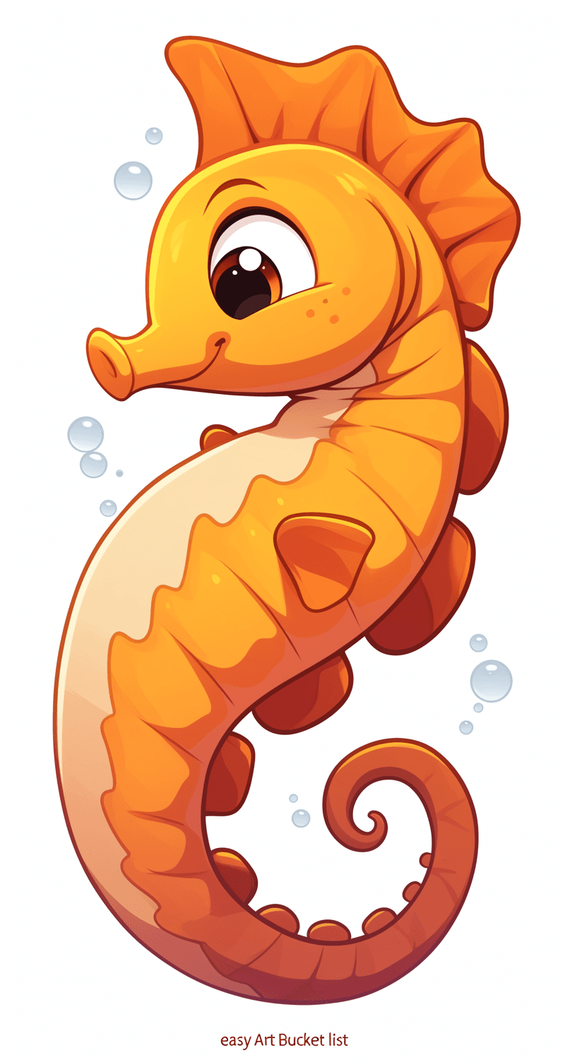 Seahorse Collective original repeating artwork