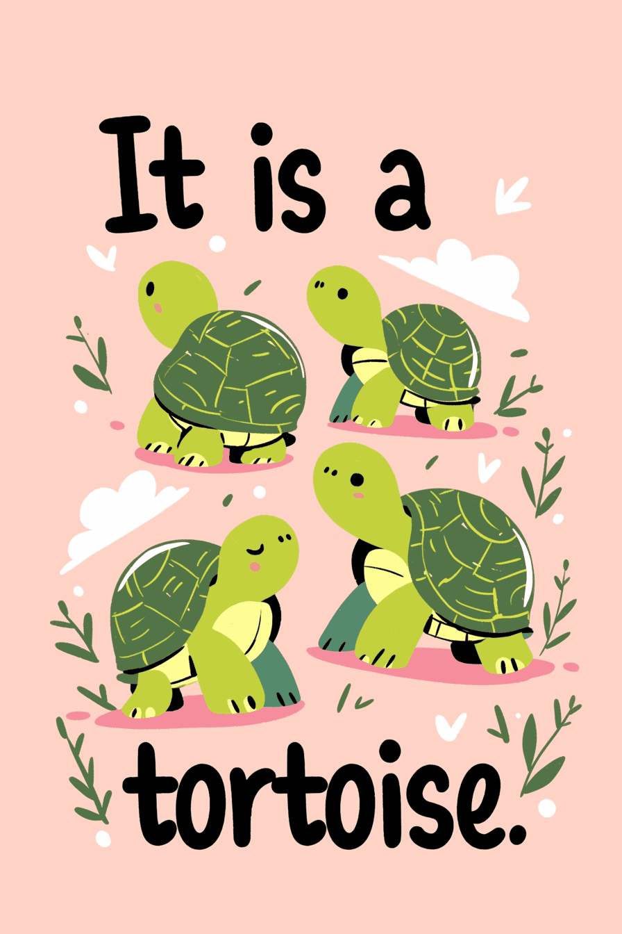 Turtle Rush original repeating artwork
