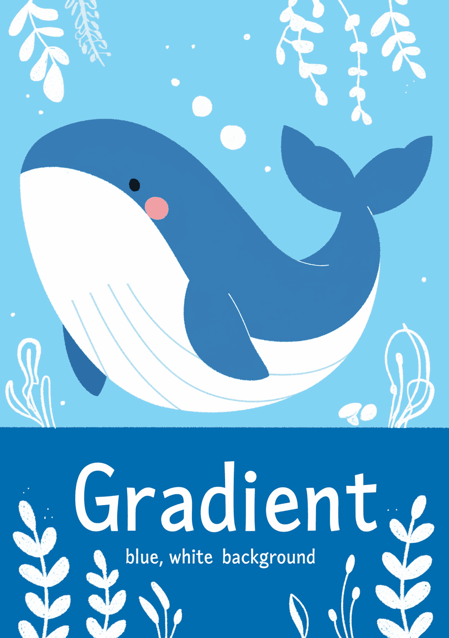 Dolphin Show original repeating artwork