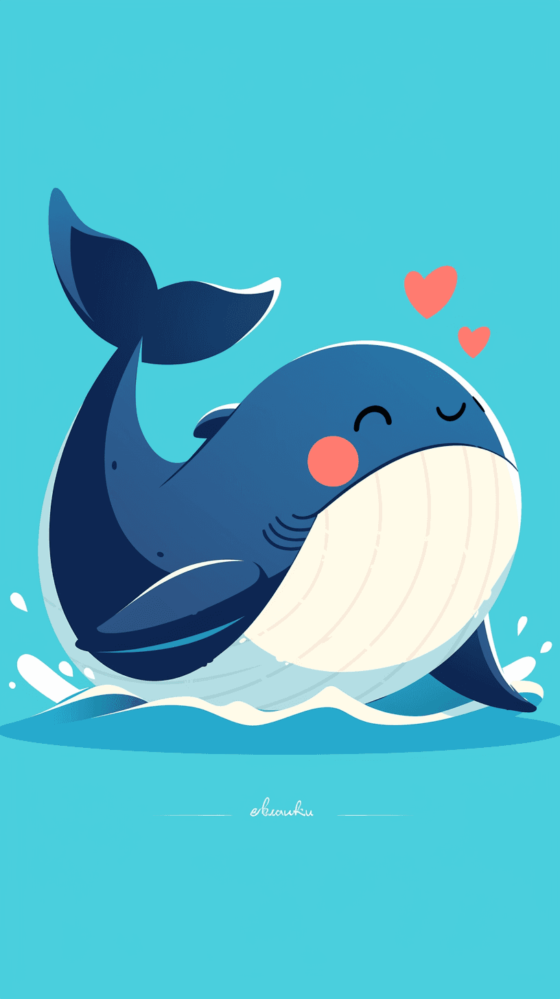 Dolphin Neon original repeating artwork
