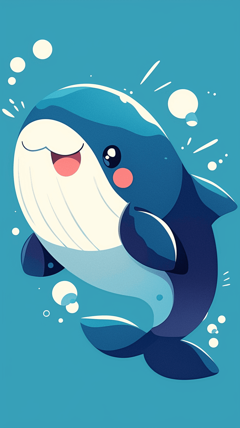 Dolphin Fair original repeating artwork