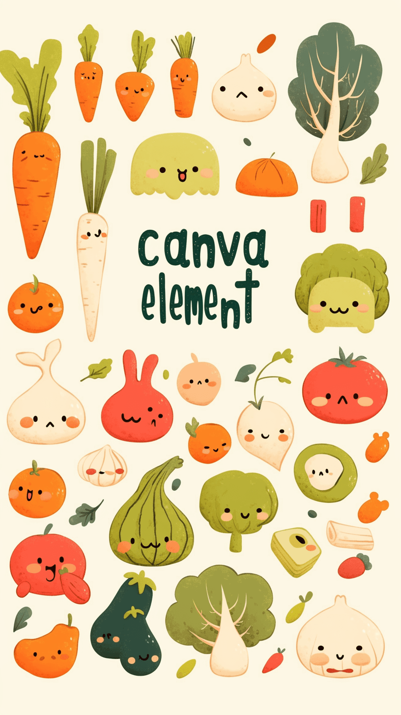 Veggies 010 original repeating artwork