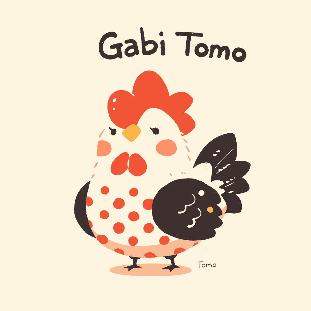 Chicken Bop original repeating artwork
