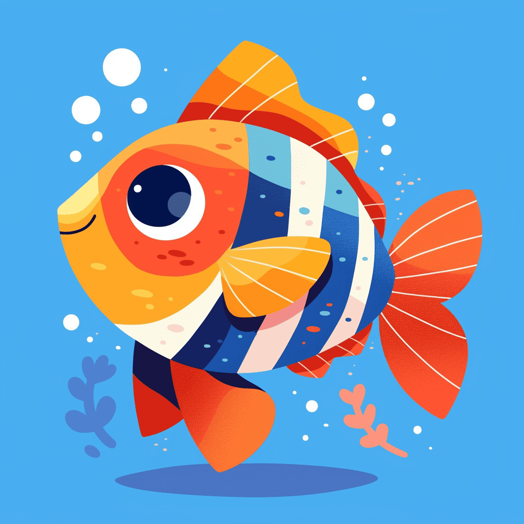 Fish Street original repeating artwork