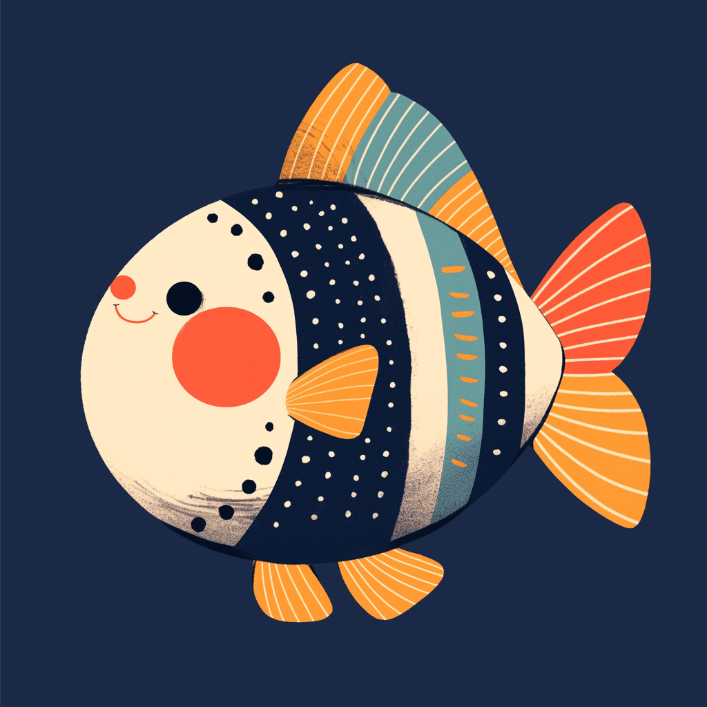Fish Edition original repeating artwork