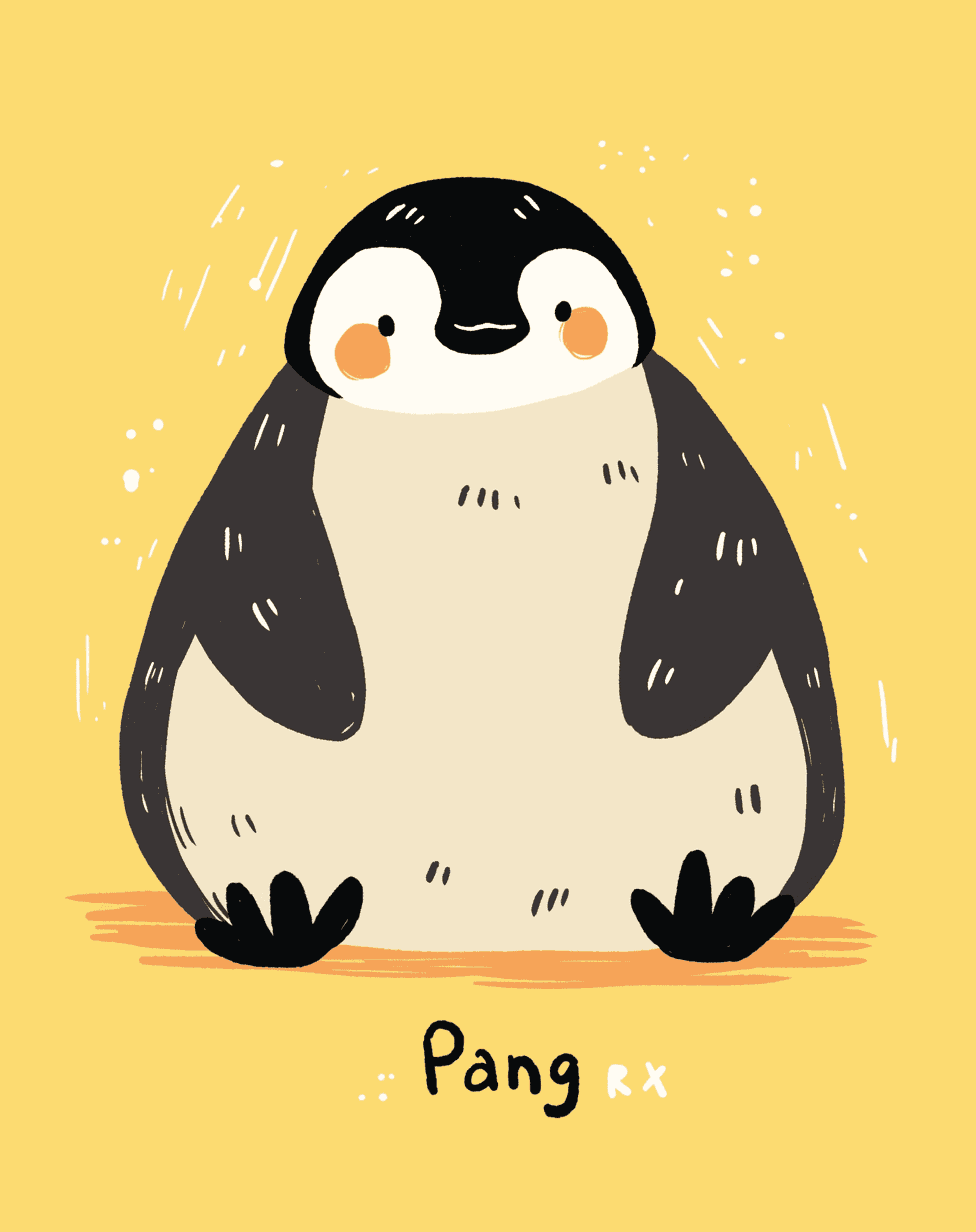 Penguin 085 original repeating artwork