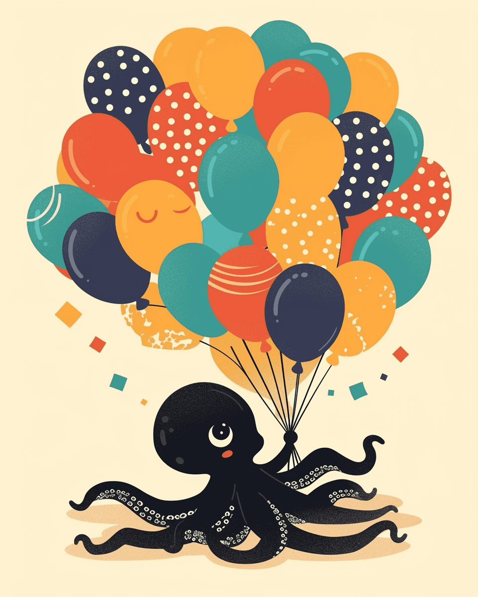 Octopus Groove original repeating artwork