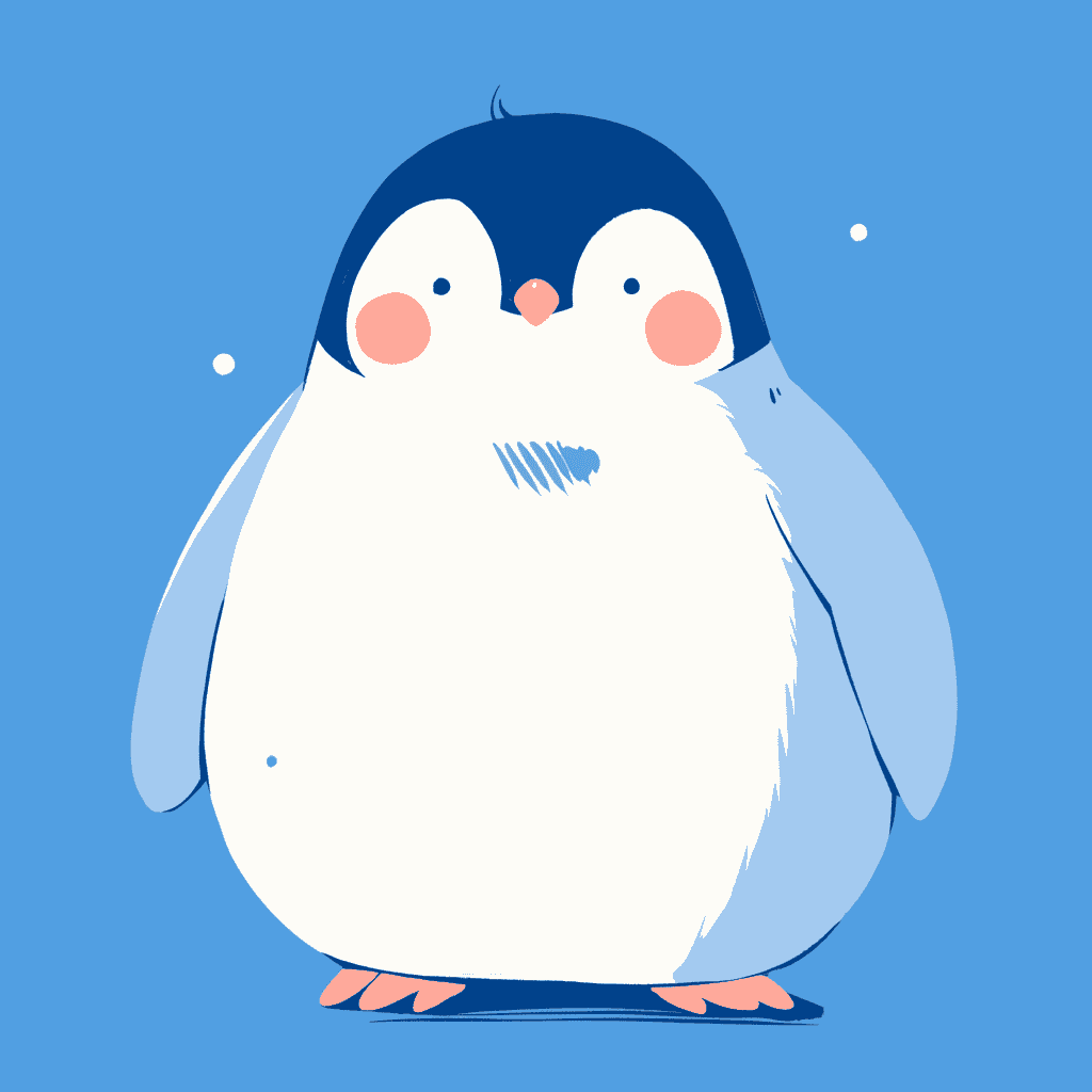 Penguin 050 original repeating artwork