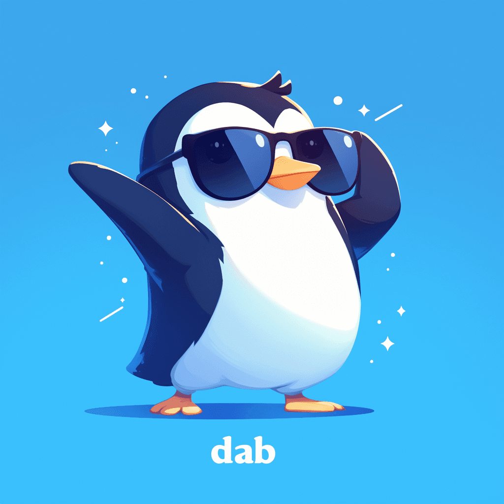 Penguin 064 original repeating artwork