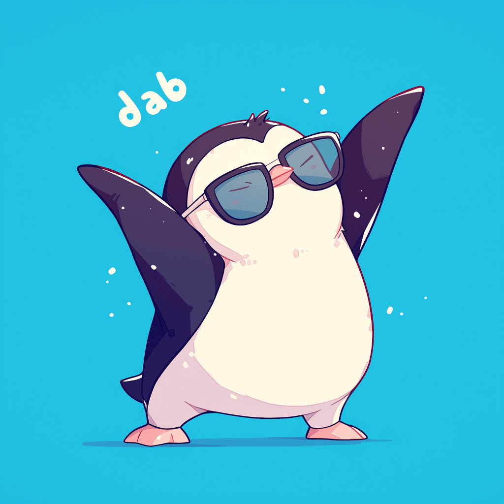 Penguin 063 original repeating artwork