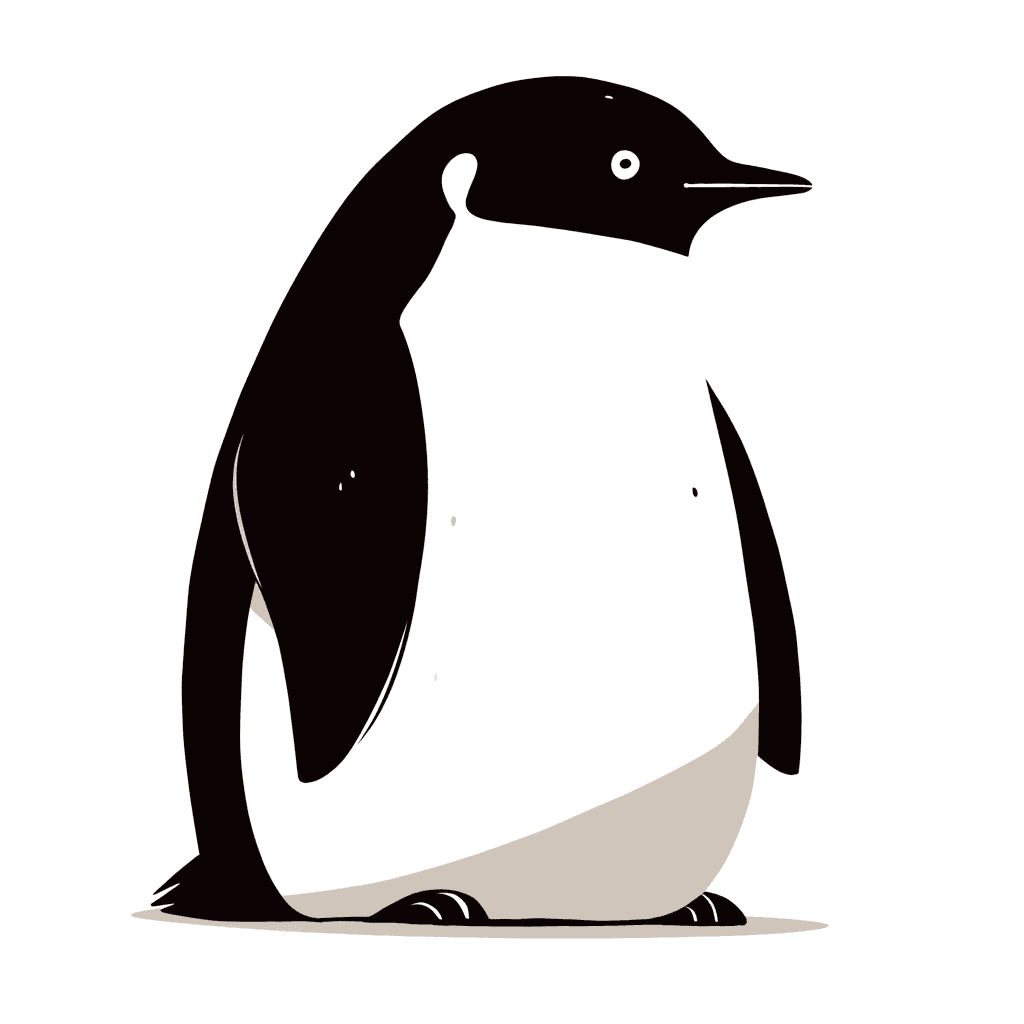 Penguin Corner original repeating artwork