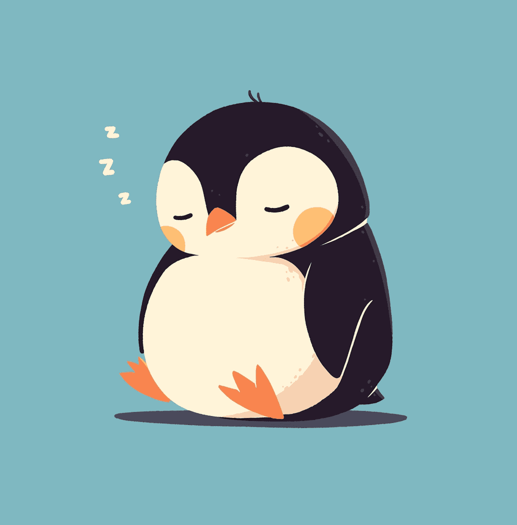 Penguin 034 original repeating artwork