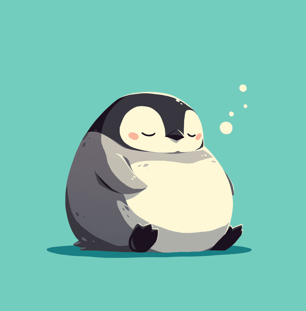 Penguin 020 original repeating artwork