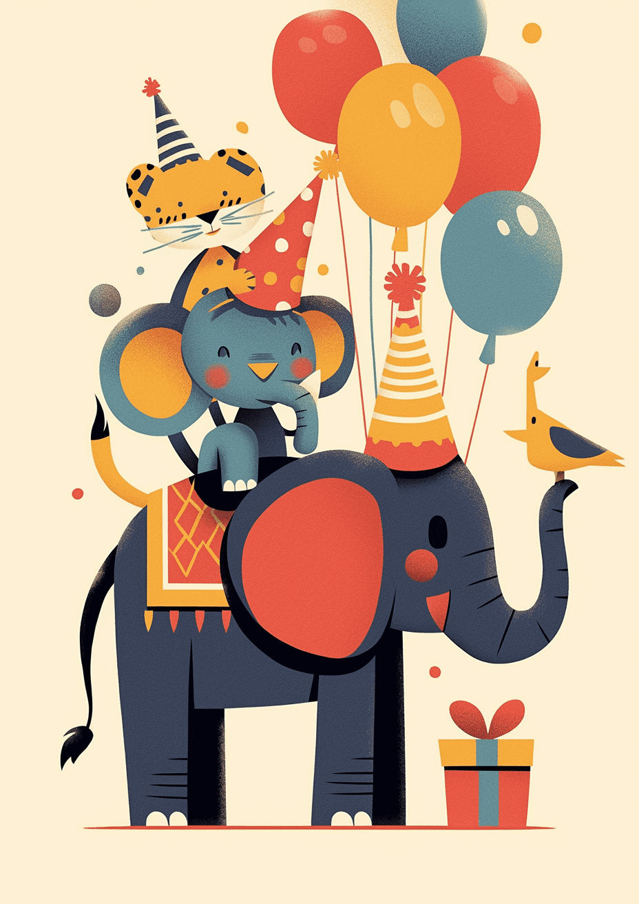 Animals 177 original repeating artwork