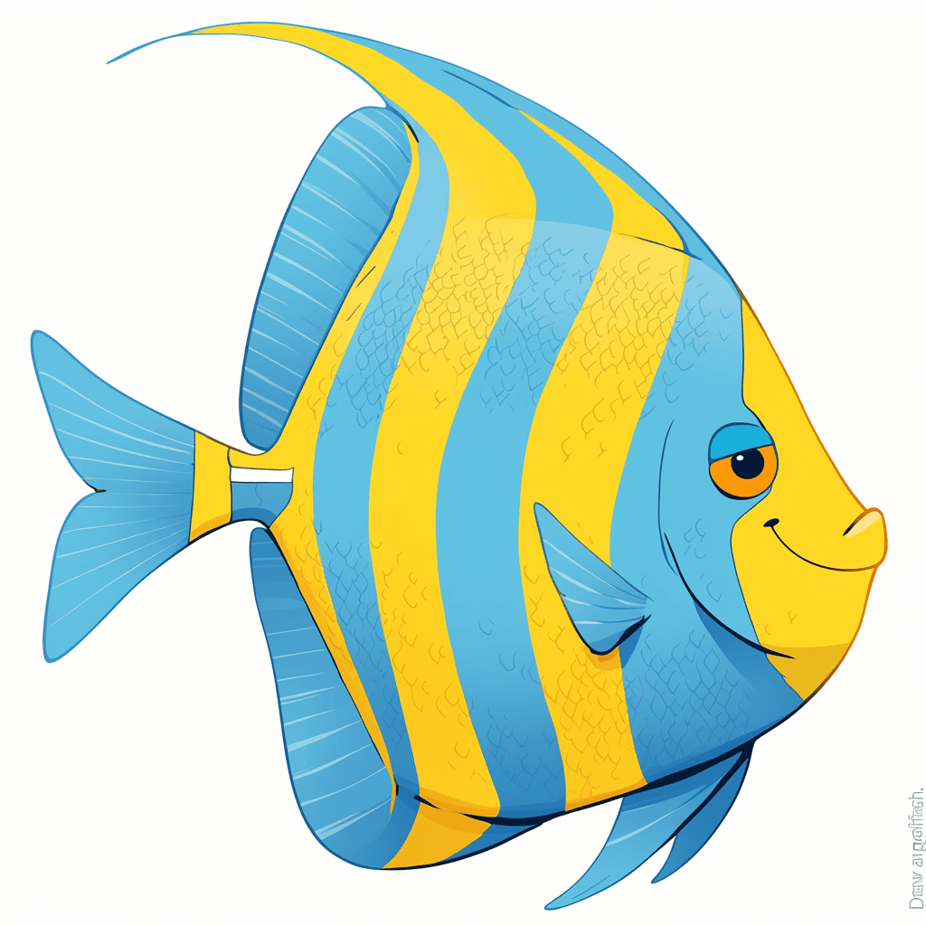 Fish Downtown original repeating artwork