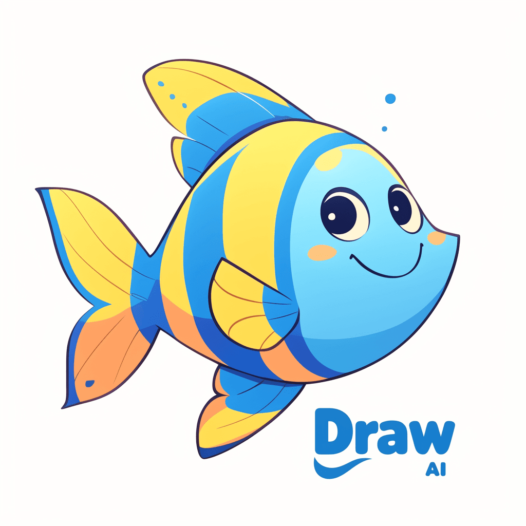 Fish Bold original repeating artwork