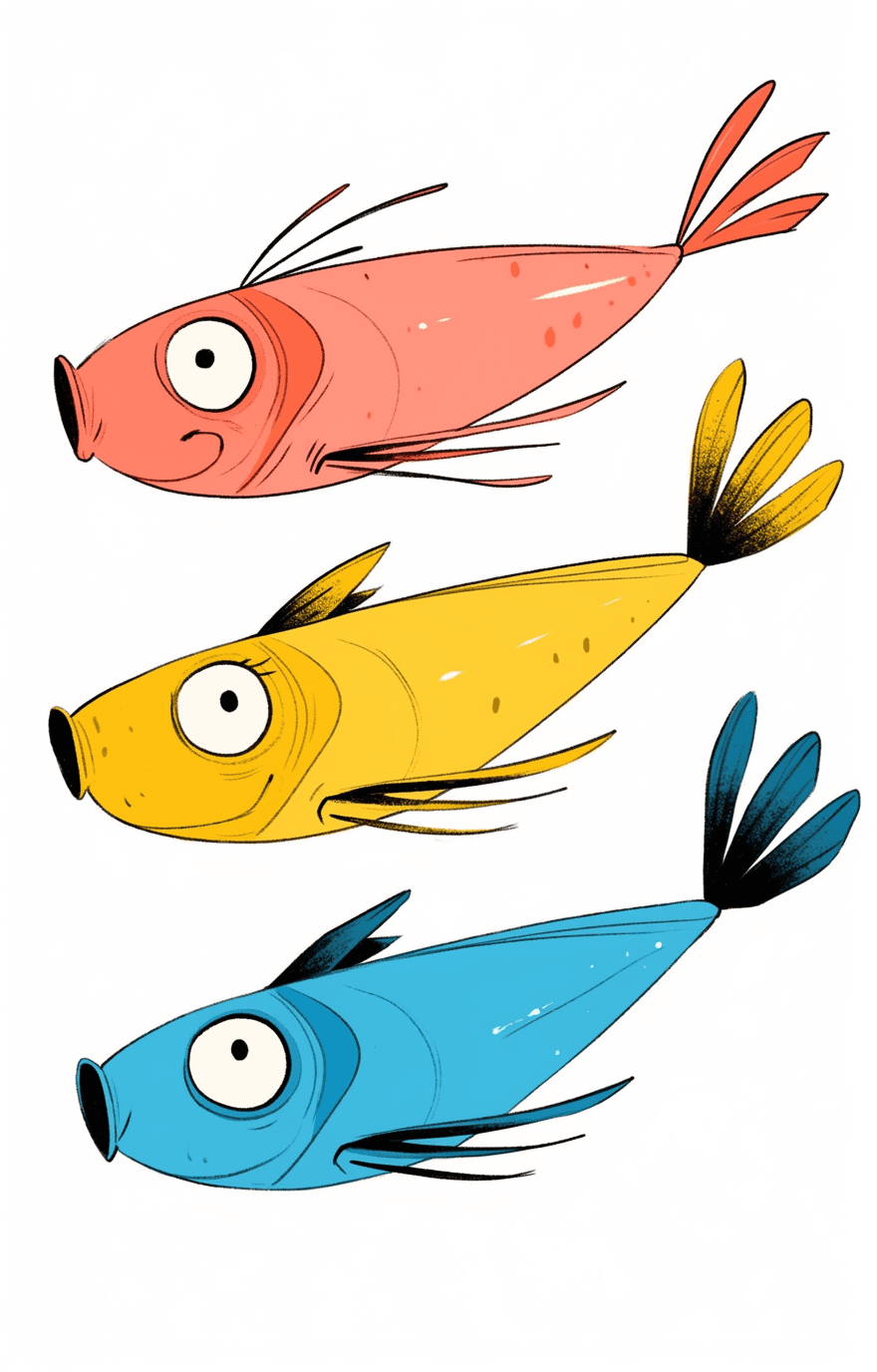 Fish 024 original repeating artwork