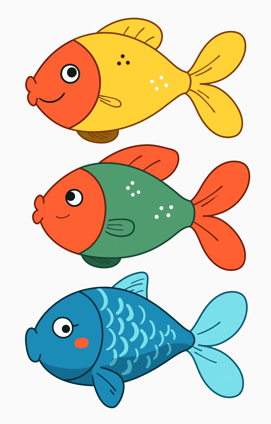 Fish 015 original repeating artwork