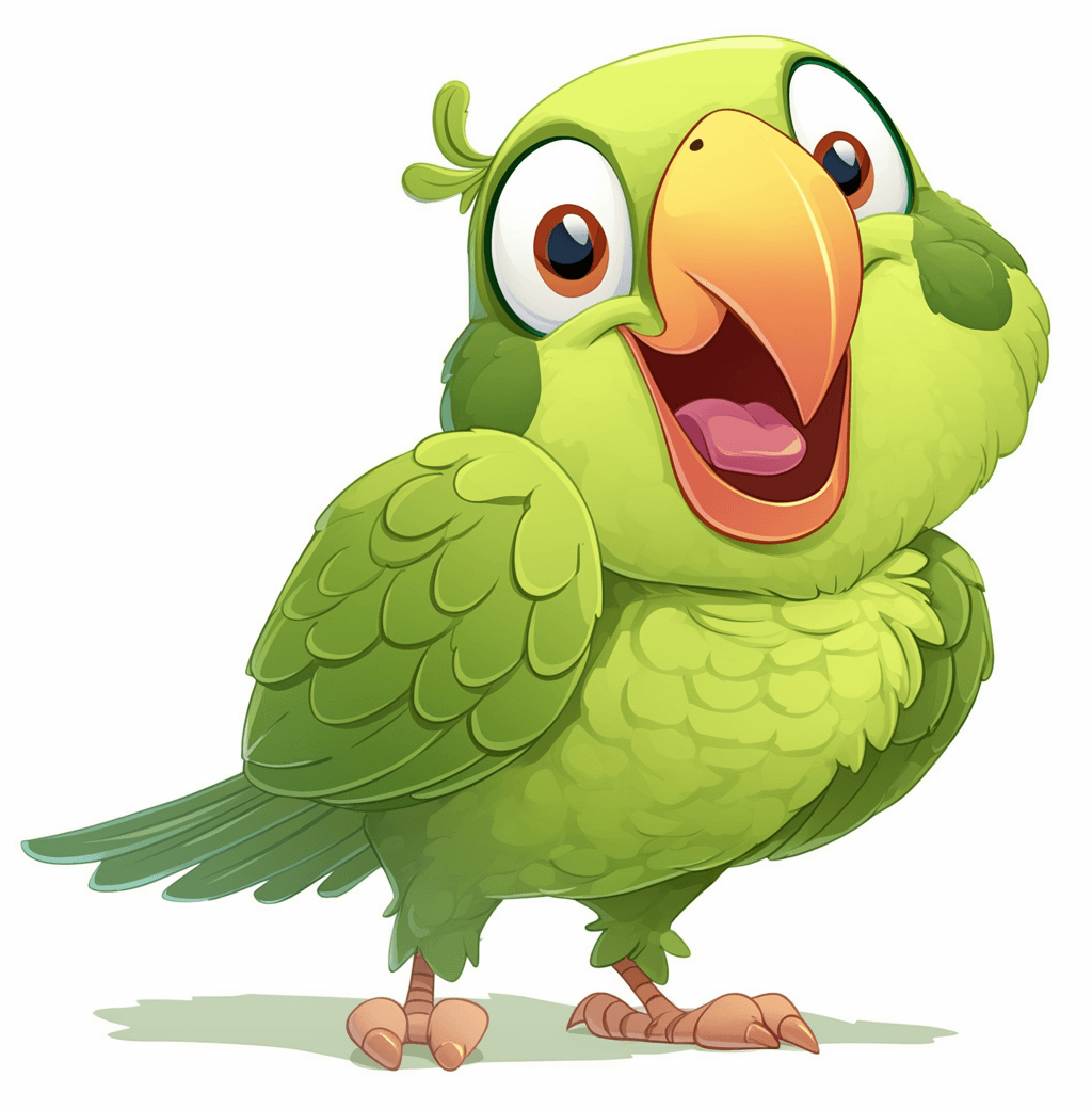Parrot Party original repeating artwork