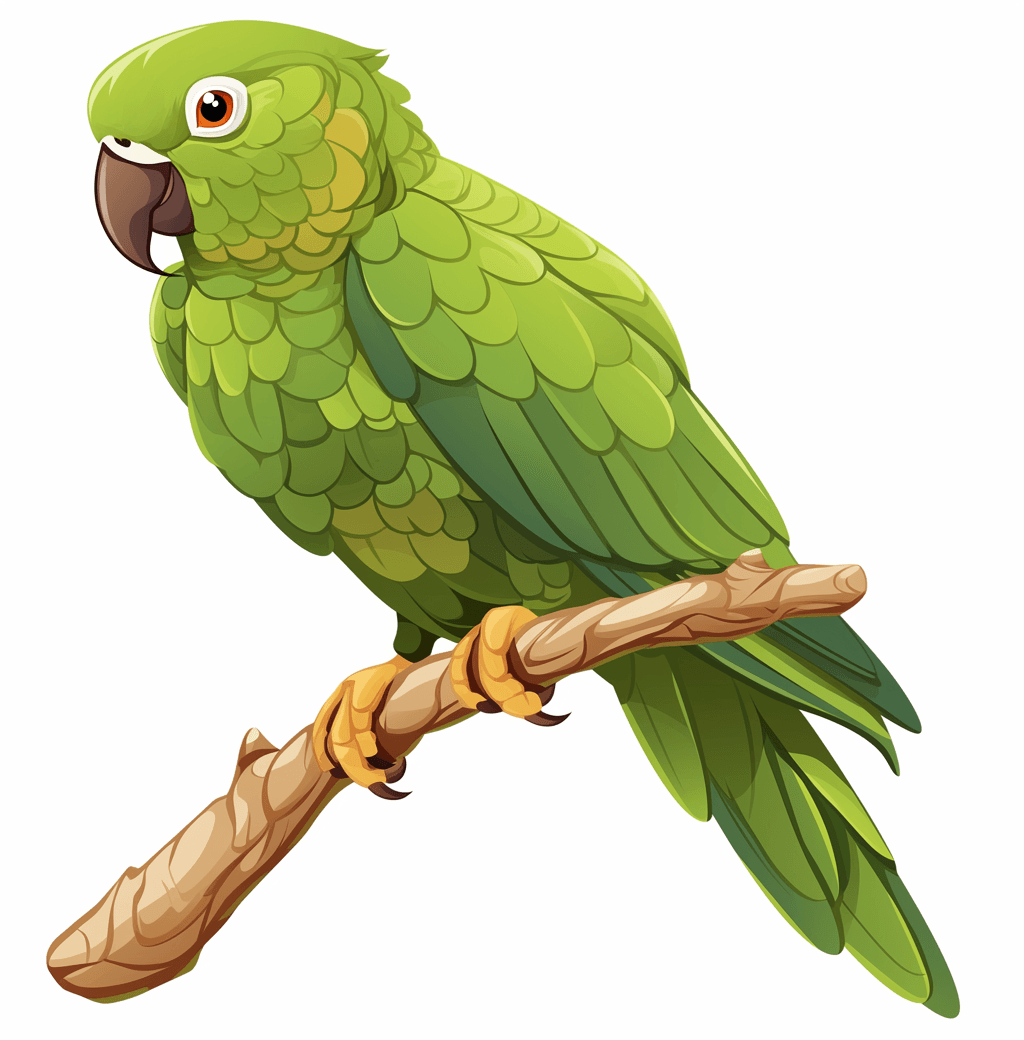 Parrot Gang original repeating artwork