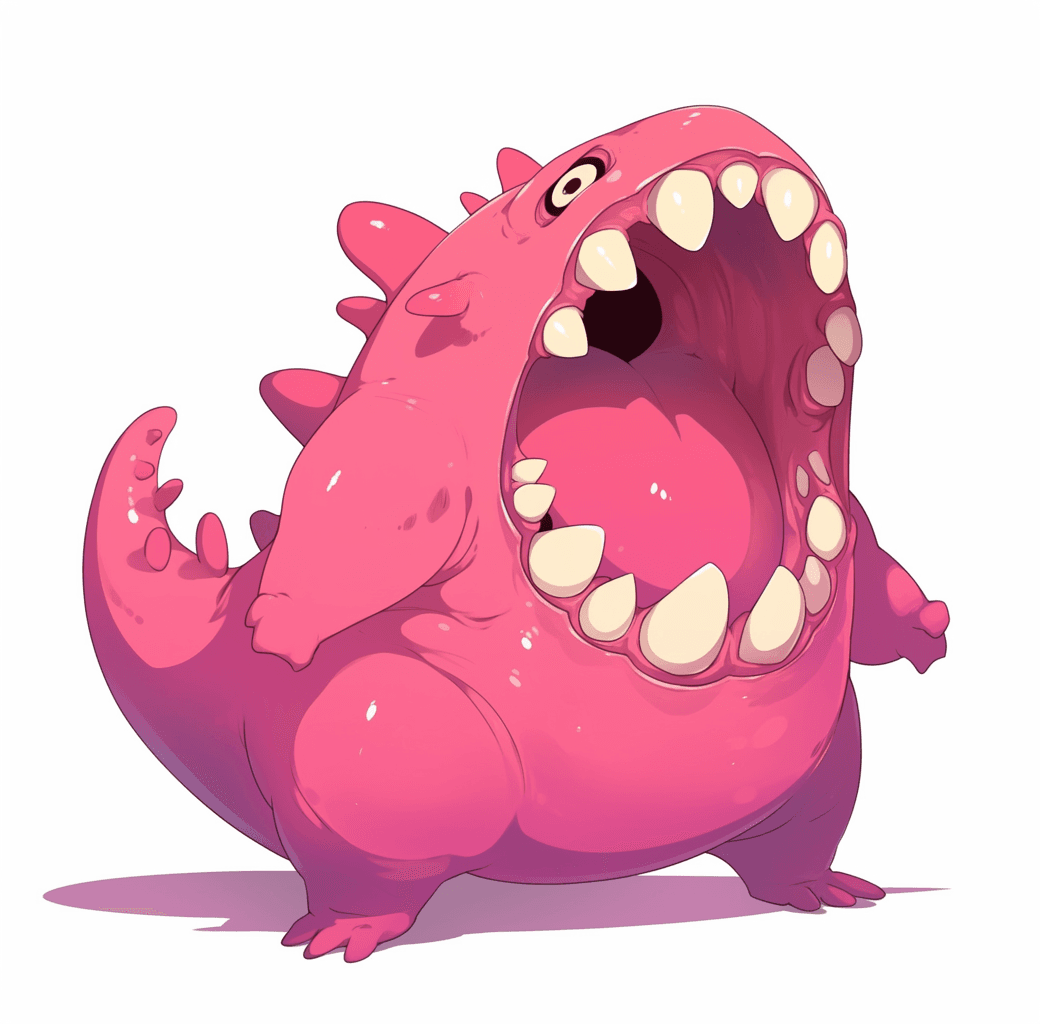 Monster 083 original repeating artwork