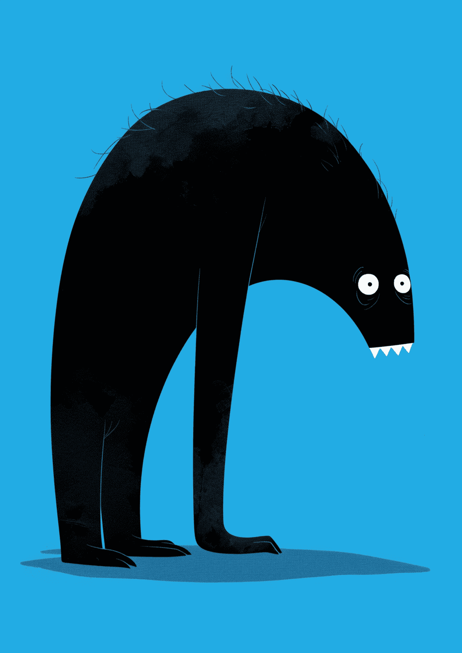 Monster 003 original repeating artwork