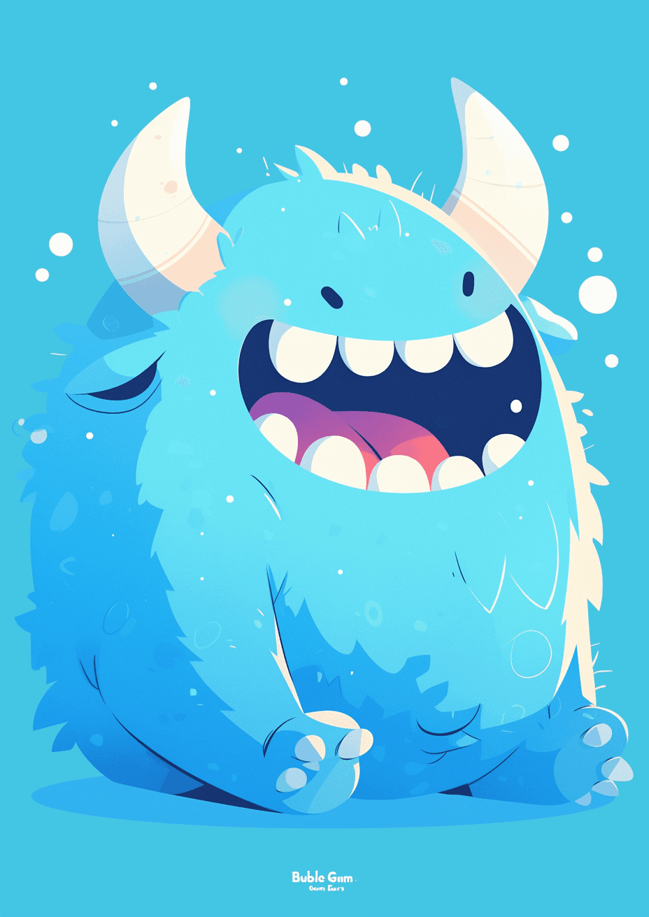 Monster 205 original repeating artwork