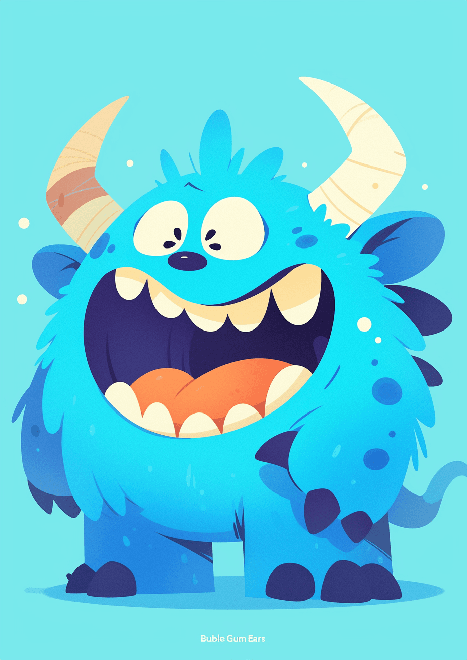 Monster Tint original repeating artwork