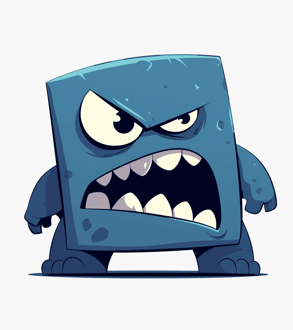 Cartoon Monster Spring original repeating artwork
