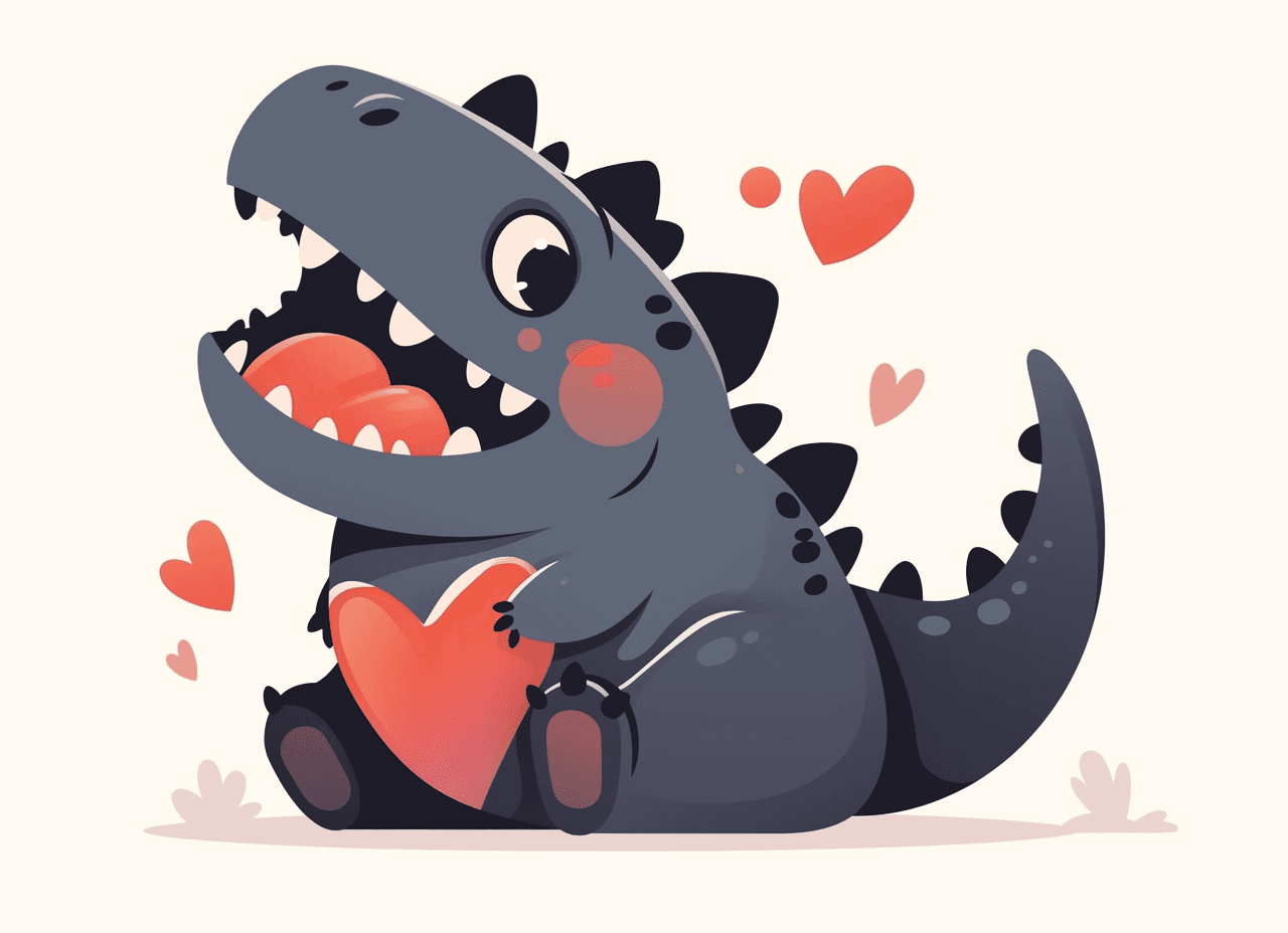 Fun Dinosaur Gang original repeating artwork