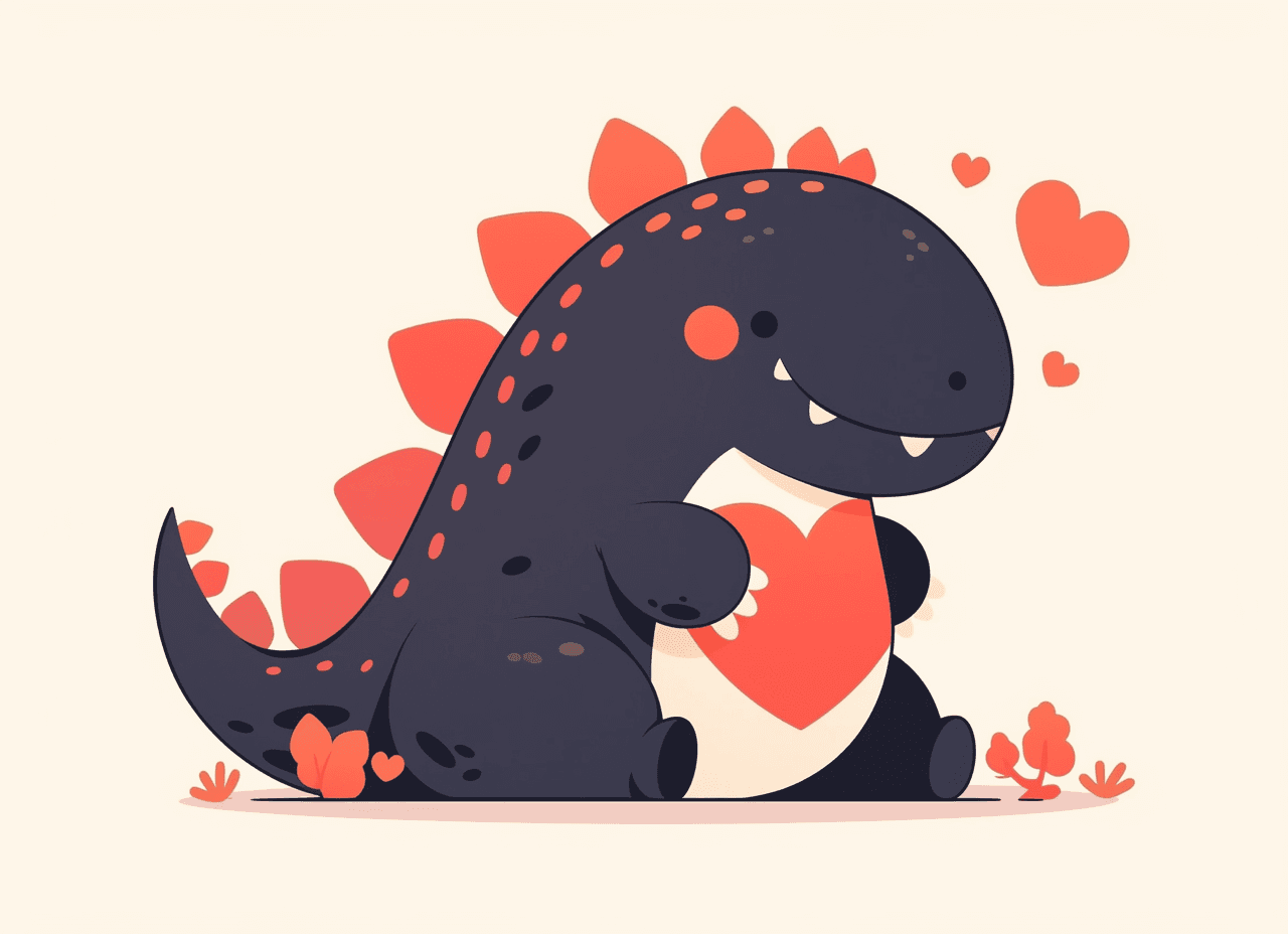 Fun Dinosaur Squad original repeating artwork