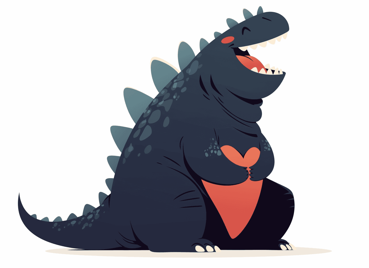 Fun Dinosaur Pals original repeating artwork