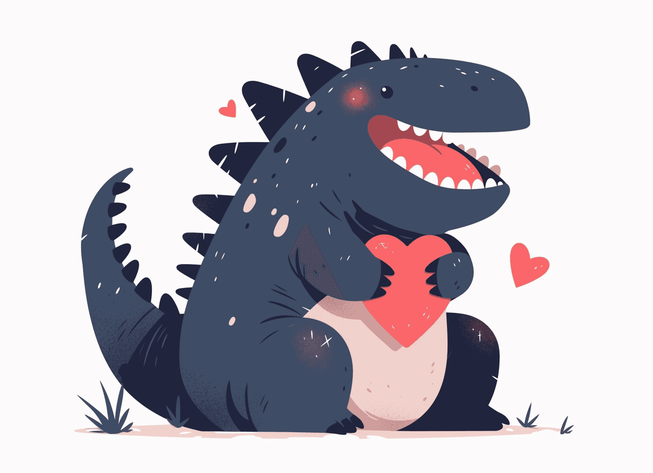 Fun Dinosaur Crew original repeating artwork