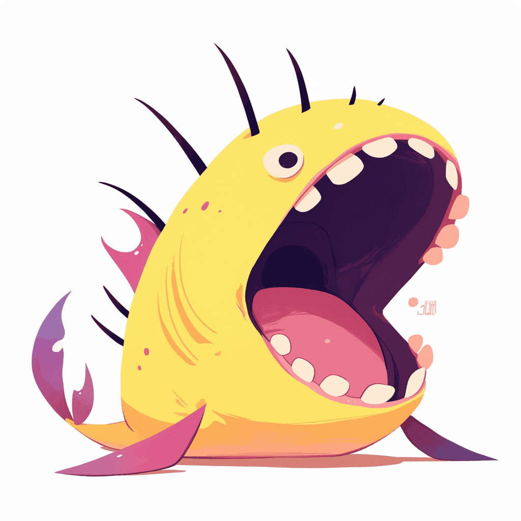 Fun Monster Tint original repeating artwork