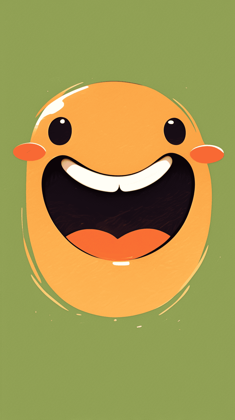 Fun Emoji Chase original repeating artwork